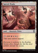 Sacred Peaks - Secrets of Strixhaven Commander