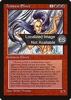 Efrit de la tormenta (Tempest Efreet) - Fourth Edition Foreign Black Border