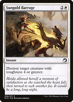 Sungold Barrage - Innistrad: Midnight Hunt