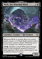 Wick, the Whorled Mind - Bloomburrow Promos
