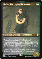 Belbe, Corrupted Observer - Commander Legends - Etched Foil