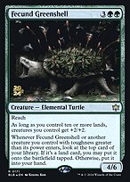 Fecund Greenshell - Bloomburrow Promos