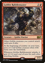 Goblin Rabblemaster - Magic 2015