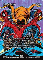 Saw in Half - Marvel Universe - Borderless