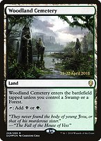 Woodland Cemetery - Dominaria Promos - Promo Foil