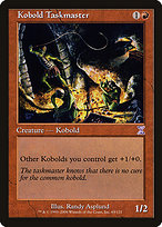 Kobold Taskmaster - Time Spiral Timeshifted