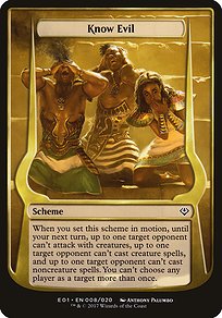 Know Evil - Archenemy: Nicol Bolas Schemes