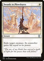 Swords to Plowshares - New Capenna Commander