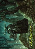 Mosswood Dreadknight - Wilds of Eldraine Art Series - Borderless