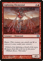 Lightning Elemental - Duels of the Planeswalkers