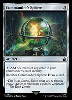 Commander's Sphere - Doctor Who - Surge Foil