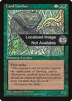 Sanguijuelas de tierra (Land Leeches) - Fourth Edition Foreign Black Border