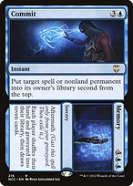 Commit // Memory - New Capenna Commander