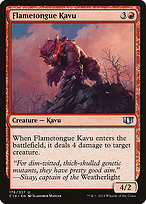 Flametongue Kavu - Commander 2014