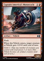 Captain America's Motorcycle - Marvel Super Heroes Commander
