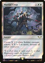 Martial Coup - Warhammer 40,000 Commander - Surge Foil