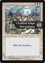 Ira de Dios (Wrath of God) - Fourth Edition Foreign Black Border