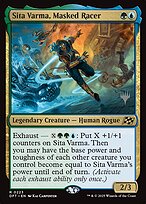 Sita Varma, Masked Racer - Aetherdrift Promos