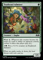 Toadstool Admirer - Wilds of Eldraine