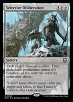 Selective Obliteration - Modern Horizons 3 Commander