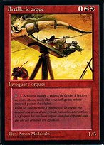 Artillerie orque (Orcish Artillery) - Foreign Black Border