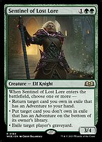 Sentinel of Lost Lore - Wilds of Eldraine