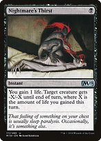 Nightmare's Thirst - Core Set 2019
