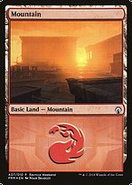 Mountain - GRN Ravnica Weekend - Promo Foil