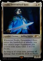 Frodo, Determined Hero - Tales of Middle-earth Deluxe Commander Kit - Promo Foil