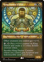 King Darien XLVIII - Dominaria United - Textured Foil, Showcase