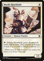 Mardu Hateblade - Khans of Tarkir