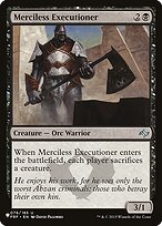 Merciless Executioner - The List