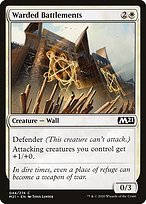 Warded Battlements - Core Set 2021