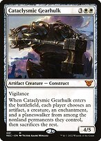 Cataclysmic Gearhulk - Neon Dynasty Commander