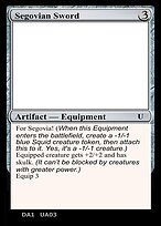 Segovian Sword - Unknown Event