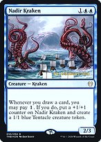 Nadir Kraken - Theros Beyond Death Promos - Promo Foil