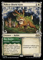 Pollen-Shield Hare // Hare Raising - Wilds of Eldraine