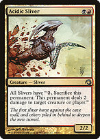 Acidic Sliver - Premium Deck Series: Slivers - Promo Foil