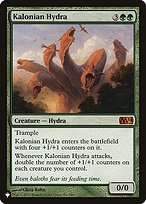 Kalonian Hydra - The List