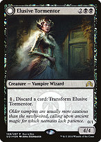 Elusive Tormentor // Insidious Mist - Shadows over Innistrad Promos - Promo Foil