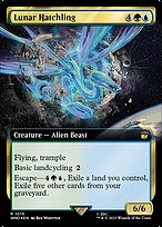 Lunar Hatchling - Doctor Who - Surge Foil, Extended Art