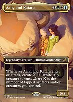 Aang and Katara - Avatar: The Last Airbender Eternal - Borderless