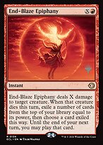 End-Blaze Epiphany - Lorwyn Eclipsed Promos