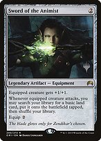 Sword of the Animist - Magic Origins Promos