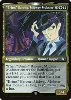 "Brims" Barone, Midway Mobster - Unfinity - Galaxy Foil