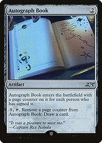 Autograph Book - Unfinity - Galaxy Foil