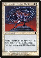 Circle of Protection: Black - Seventh Edition - Promo Foil