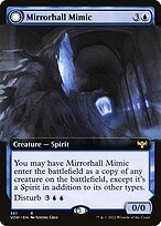 Mirrorhall Mimic // Ghastly Mimicry - Innistrad: Crimson Vow