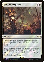 For the Emperor! - Warhammer 40,000 Commander - Surge Foil