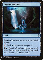 Faerie Conclave - The List